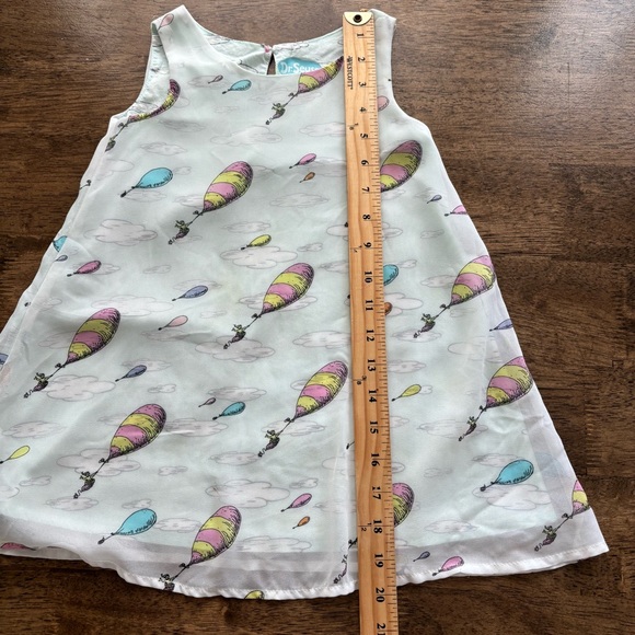 Dr Seuss Hot Air Balloon Dress 3T - Picture 5 of 7